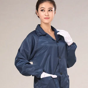 Unisex Medical ESD-Safe shield Anti-static Dustproof LAB Smock Clothes Coats  - Picture 1 of 12