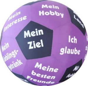 HANDS ON pelota educativa pelota para conocer juegos para conocer alemán - Imagen 1 de 1