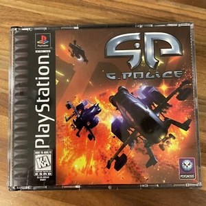 G-Police PlayStation 1 PS1 CIB completo - Foto 1 di 5