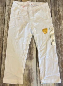 Cat and Jack NWT Girls Capris White Size M 7-8 Leggings - Picture 1 of 3