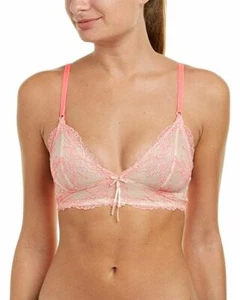Heidi by Heidi Klum Natur Spitze Softschalen BH Neon Flamingo Silber Pfingstrose Small - Bild 1 von 2