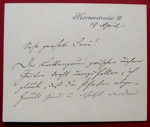 1900 Monaco di Baviera BERNHARD SCHOLZ - Compositore Direttore - otto. cartolina postale - Foto 1 di 2