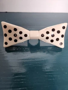 Unique Vintage Polka-dot Bowtie Barware Corkscrew Bottle Opener - Picture 1 of 4