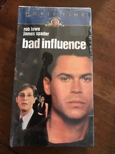 SEALED BAD INFLUENCE VHS - NEW -ROB LOWE, JAMES SPADER - Picture 1 of 1