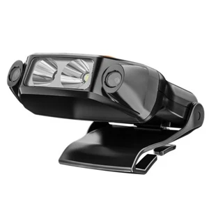 Bright Cap LED Clip - on Headlamp USB Rechargeable Sensor Hat Lamp Torch Light - Picture 1 of 4