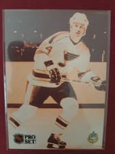 Bernie Federko 1991-92 Pro Set #597 St. Louis Blues NHL Trading Card