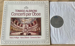 ARCHIV 2533 409 ALBINONI OBOE KONZERTE LP HOLLIGER ELHORST (1979) EX DEUTSCHLAND - Bild 1 von 3