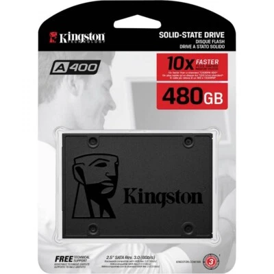 Kingston A400 240GB 2.5" SATA III Solid State Drive (SA400S37/120G) - Image 1 of 3