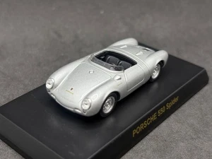 Kyosho 1/64 Porsche collection4 550 Spider silver diecast model car 51A1 - Picture 1 of 6