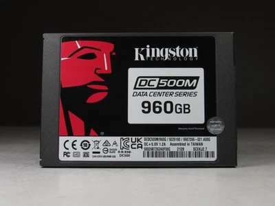 KINGSTON DC500M DATA CENTER SERIES 960GB SSD 97% HEALTH WIPED - Image 1 of 4