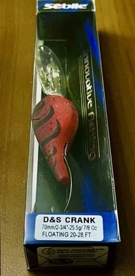 1 Sebile D&S Manivela 70 Crankbait Señuelos de Pesca MATE ROJO MARRÓN CRAWDAD - NUEVO Foto 1 de 4