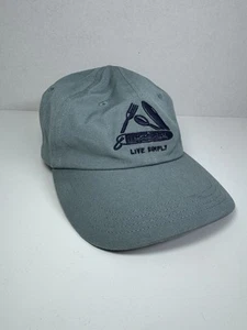 Patagonia Live Simply Hat Cap Strap Back Green Blue Camping Knife One Size Hike - Picture 1 of 6