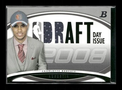 2008-09 Bowman #DDIR-DJA D.J. Augustin Draft Day Issue Relics #/399 - Image 1 of 2
