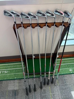 Yonex EZONE GT3 (2022) Irons 6-PW, AW, A/S, SW RH KBS Tour Lite R Steel 8/10 - Image 1 of 4