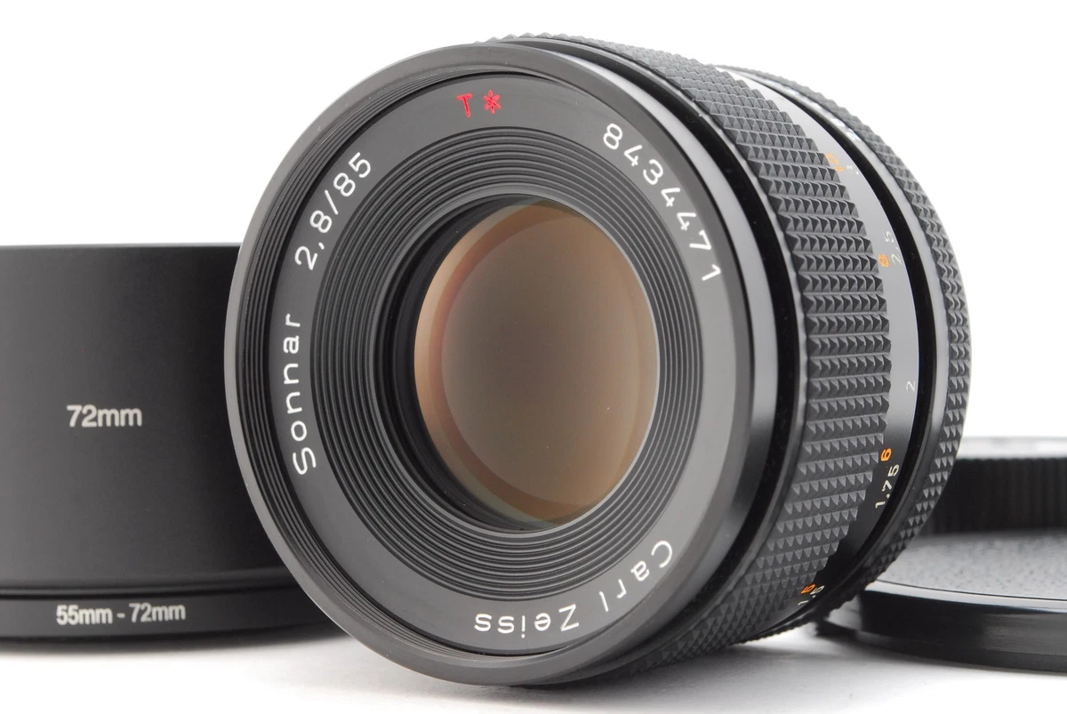 Rare! MMG!! [Top Mint] Contax Carl Zeiss Sonnar 85mm f2.8 T* C/Y