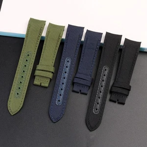 Correa de lona de 20/22 mm para Omega Seamaster 300 Speedmaster correa de marca compartida - Imagen 1 de 11