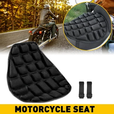 3D Seat Pad Motorcycle Motorbike Cover Comfort Air Cushion Non-Slip Universal - Image 1 of 4