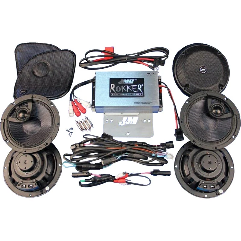 Kits de amplificador/altavoz J&M Rokker Stage-6 400 W #RKT6-400HR16-UL4 Foto 1 de 1