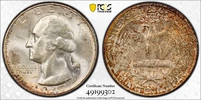 1947-S Washington Quarter 25C PCGS MS64 - Image 1 of 4