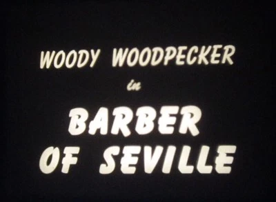 Woody Woodpecker In “Barber If Seville” (1948), 16mm film, Shave & Haircut, 7” - Image 1 of 4