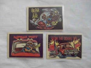 (3) 1978 DONRUSS CB CONVOY CODE STICKERS w/BEAR IN THE AIR,BLOW THE DOORS OFF,AS - Picture 1 of 2