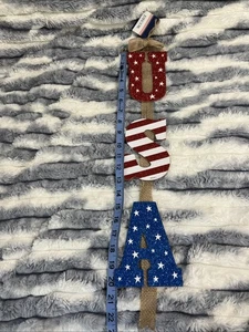 USA Hanging Sign Patriotic - Picture 1 of 1