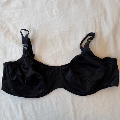 Sujetador de lactancia de maternidad Anita con aros cobertura completa básico negro 38F Foto 1 de 4