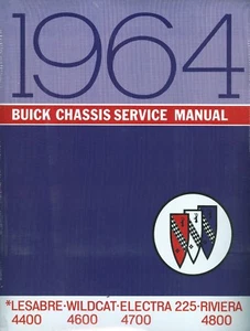 1964 BUICK CHASSIS SERVICE MANUAL -COVERS 4400, 4600, 4700 4800MODELS - Picture 1 of 1