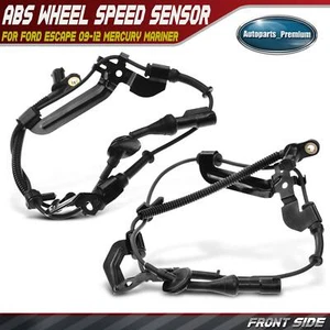 2x Front LH & RH ABS Wheel Speed Sensor for Ford Escape 09-12 Mercury Mariner - Picture 1 of 9