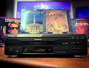 Panasonic LX-H180 🌈RaRe🌈 Vintage Laserdisc Player + Filme Konvolut - Bild 1 von 7