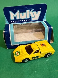 Muky Industria Hot Wheels #20 Ford GT 40 Yellow Argentina 1/64 MIB BX1 - Picture 1 of 1
