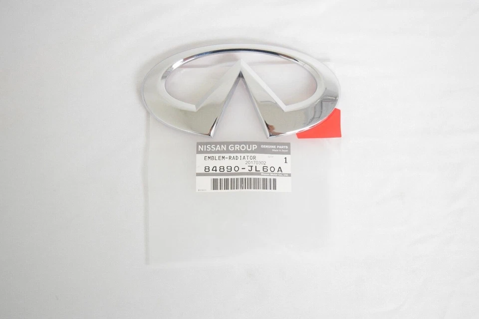Original Infiniti G37 Q60 Qx60 2008-2021 maletero cupé emblema 84890JL60A OEM Foto 1 de 1