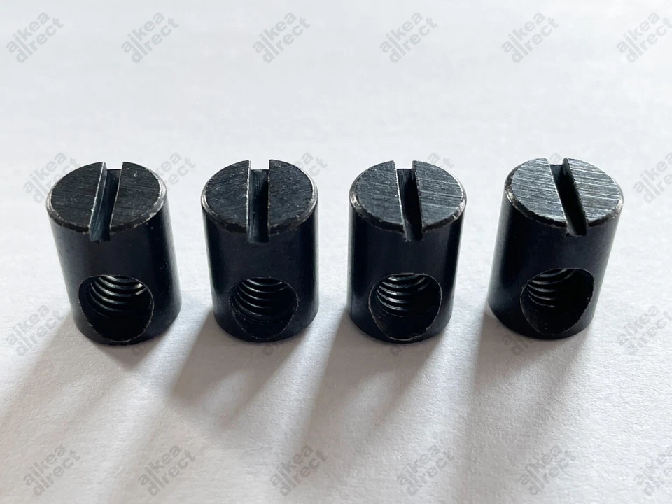 Ikea Cross dowel nut sleeve, Part # 120189 (4 pack) - NEW USA shipped - Image 1 of 1