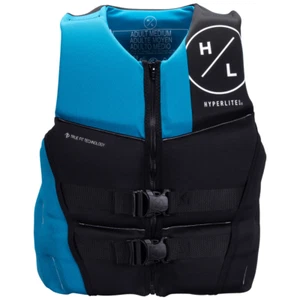 Hyperlite Prime Neoprene Life Vest - Men's - 2025 - Medium / Blue/Black - Picture 1 of 6
