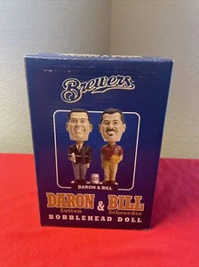 Bill Schroeder Bobblehead Daron Sutton & Bill Schroeder 2004 Brewers Bobblehead - Picture 1 of 12