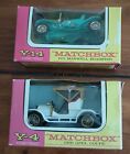 Matchbox Models Of Yesteryear Y-4 Y-14 1909 Opel Coupe, 1911 Maxwell Roadster
