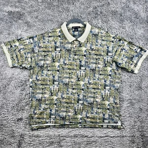 Vintage 1990s Nike Golf Abstract Polo Shirt XXL - Bild 1 von 7