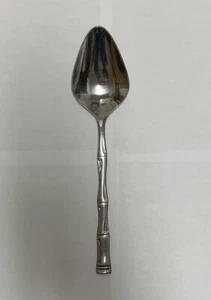 Bamboo Design Serving Spoon- Single-Mz38 - Picture 1 of 4