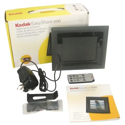 Kodak Easyshare S510 Digital Picture Frame w/ Remote - Tested AOK - Image 1 of 4
