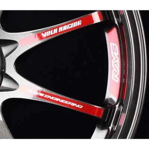 JDM Japan Rays Engineering VOLK Racing CE28 CR II Black Edition Sticker - Bild 1 von 16