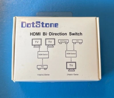 HDMI Bi-DIRECTION SWITCH 1-2 AND 2-1 - Image 1 of 4