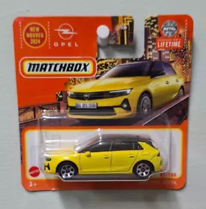 2024 Matchbox 2022 Opel Astra 87/100 Short Card Brand New - Picture 1 of 2