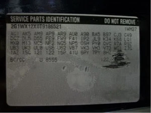 95 96 97 00 01 LUMINA POWER BRAKE BOOSTER 136302 - Picture 1 of 1