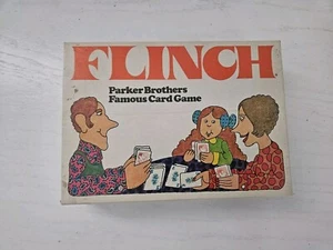 Vintage 1976 Flinch Famous Card Game KOMPLETT OVP Parker Brothers - Bild 1 von 10