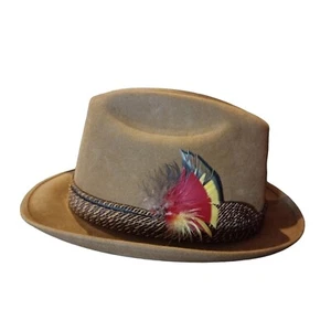 Goodland Clothing Company Vintage Fedora Royal Stetson Hut mit Originalkarton Gr. - Bild 1 von 15