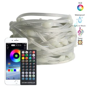 APP bluetooth Pixel argb IC WS2812B LED String Light music Addressable USB lamp - Picture 1 of 15