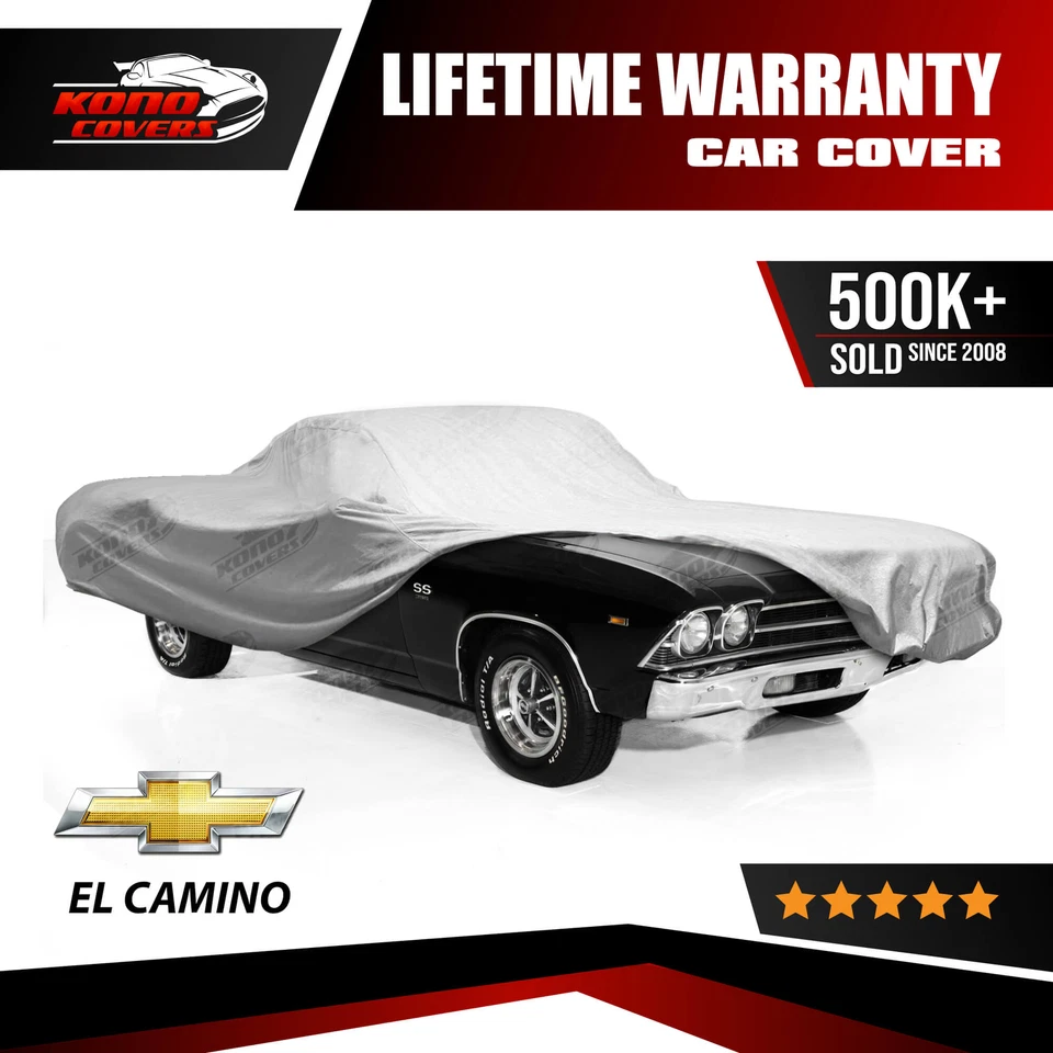 Chevrolet El Camino 4 Layer Car Cover 1959 1960 1964 1965 1966 1967 1968 1969 - Image 1 of 4