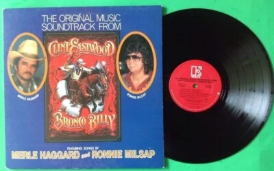 BRONCO BILLY Movie Soundtrack LP Vinyl, GF Cover VG+ 1980 5E 512 Merle Haggard - Image 1 of 2