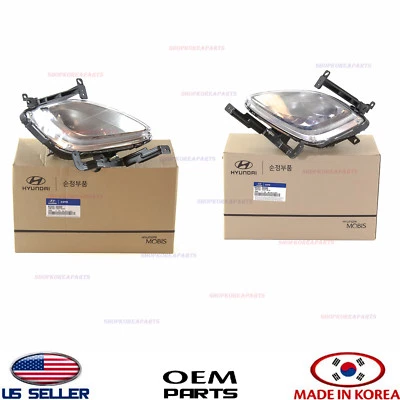 Juego de 2 luces antiniebla genuinas izquierda y derecha OEM HYUNDAI ELANTRA 2011-2013 Foto 1 de 2