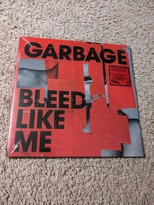 Garbage Bleed Like Me 2024 Remaster 2LP Deluxe Transparent Red Vinyl NEW SEALED - Picture 1 of 4